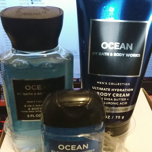 Bath & Body Works Ocean 3 piece Men's Collection